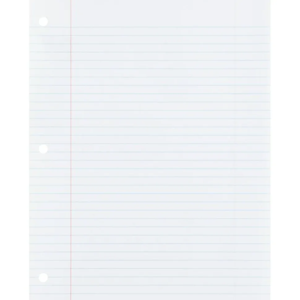 Sparco Standard Filler Paper, 8" x 10 1/2", 16 Lb, White, Ream Of 150 Sheets