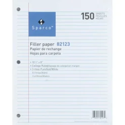 Sparco Standard Filler Paper, 8