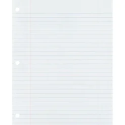 Sparco Standard Filler Paper, 8" x 10 1/2", 16 Lb, White, Ream Of 200 Sheets