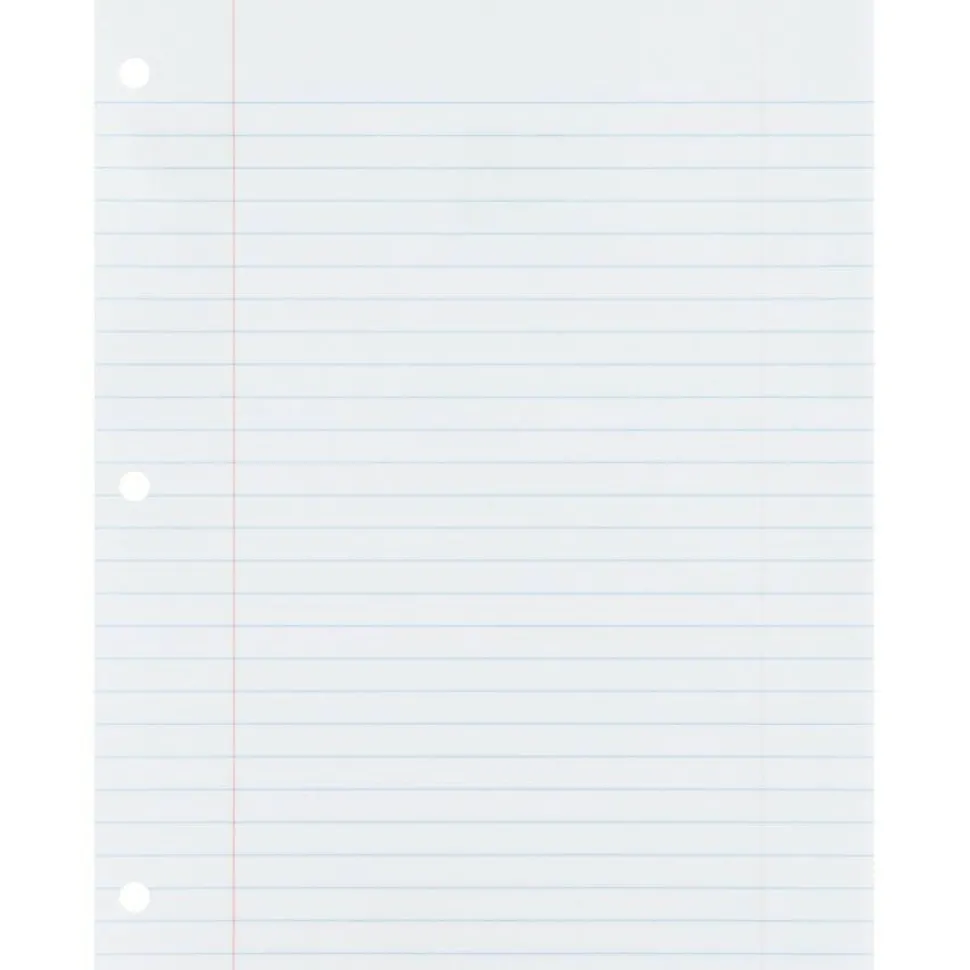 Sparco Standard Filler Paper, 8" x 10 1/2", 16 Lb, White, Ream Of 200 Sheets