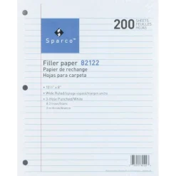 Sparco Standard Filler Paper, 8