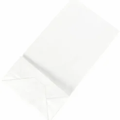 Sparco White Kraft Paper Bags