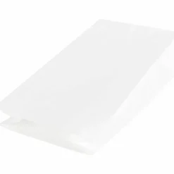 Sparco White Kraft Paper Bags