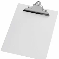 Sparco Aluminum Clipboard, 8 1/2"x 11 1/2", Silver