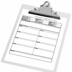 Sparco Aluminum Clipboard, 8 1/2