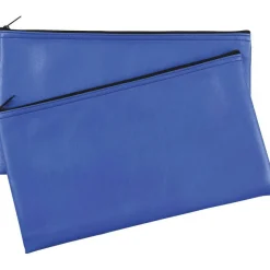 Sparco Carrying Case (Wallet) Cash, Check, Receipt, Office Supplies - Blue