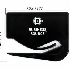 Sparco Clean Slit Letter Opener - Manual - Black