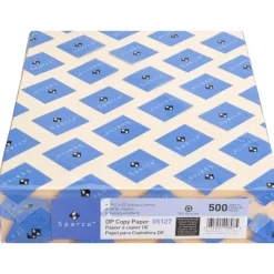 Sparco Color Multi-Use Printer & Copy Paper, Ivory, Letter (8.5