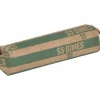 Sparco Flat Coin Wrappers - $5.0 in 50 Coins of 10¢ Denomination - 60 lb Paper Weight - Kraft - Green, 1000/Pack