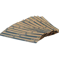 Sparco Flat Coin Wrappers - $2.00 in 40 Coins of 5¢ Denomination - 60 lb Paper Weight - Kraft - Blue, 1000/Pack