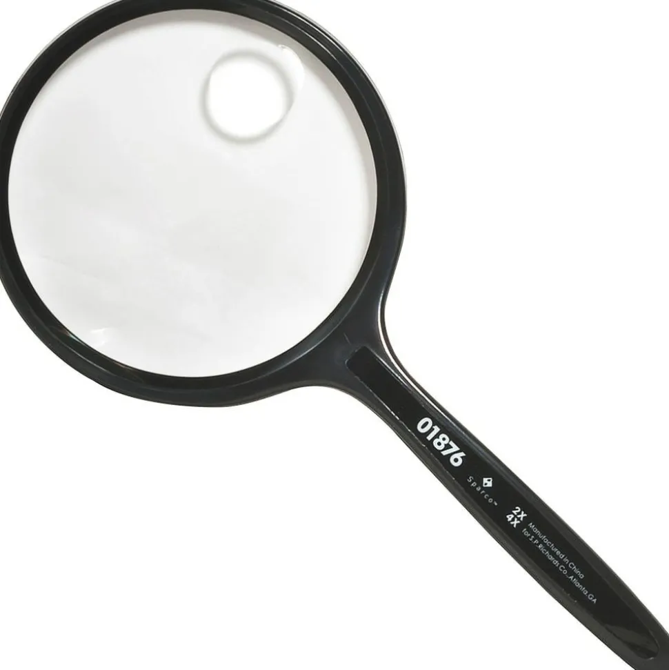 Sparco Handheld Magnifier, 3 1/2" Diameter