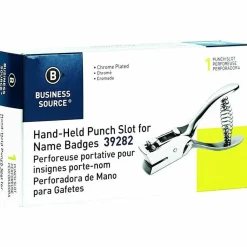 Sparco Handheld Slot Punch, 15mm, Silver