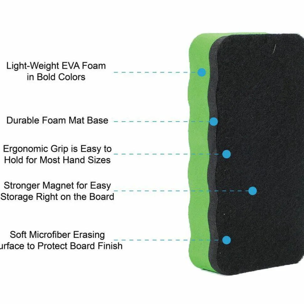 Sparco Magnetic Whiteboard Erasers