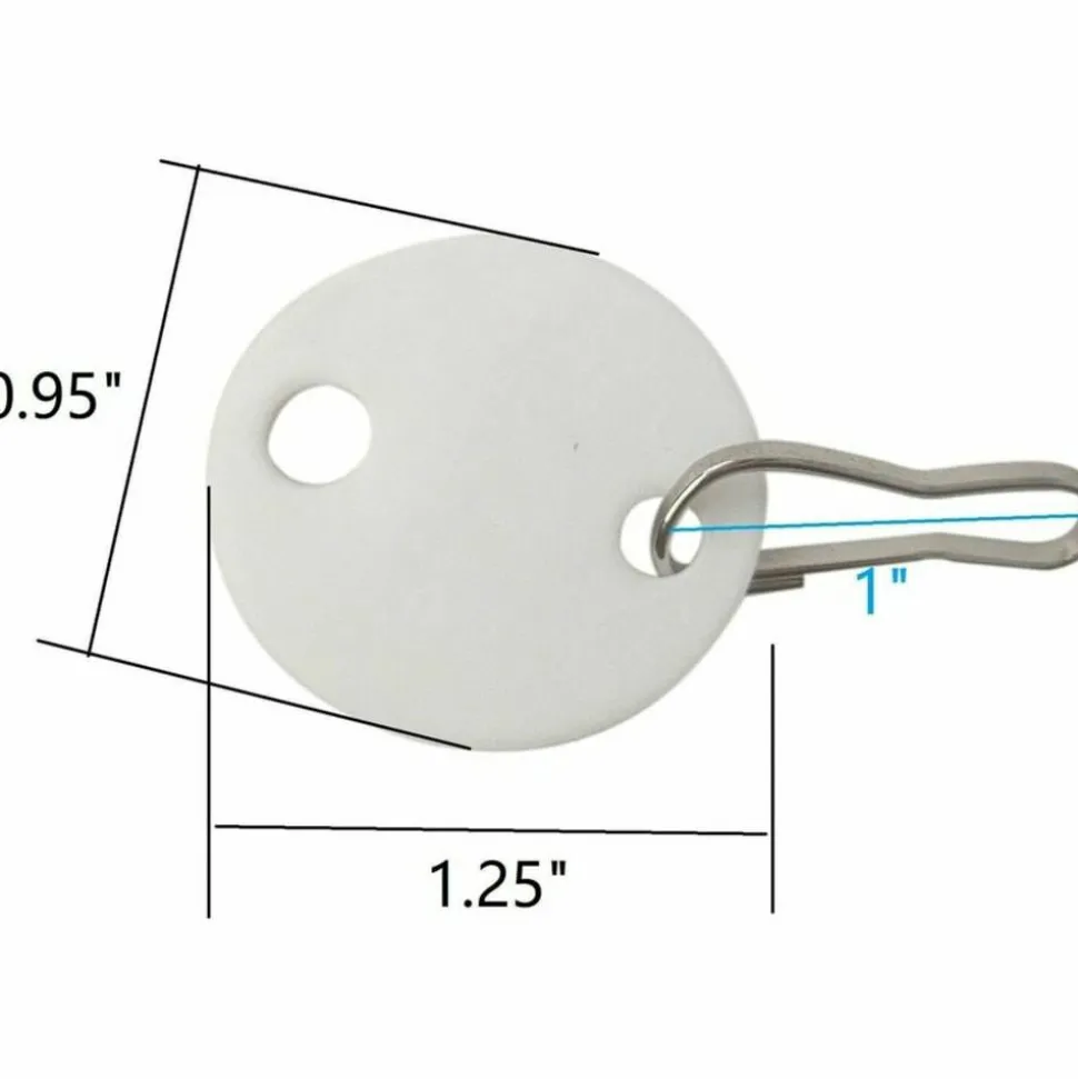 Sparco Oval Key Tags
