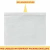 Sparco Plain Back 7" Envelopes - Packing List - 7"x 5 1/2" - 70 g/m² - Self-adhesive Seal - Paper, Low Density Polyethylene (LDPE) - 1000/Box - White