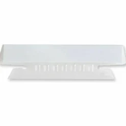 Sparco Plastic Tabs, 3-1/2", Clear, Pack of 25