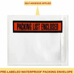 Sparco Pre-labeled Packing Slip Envelope - Packing List - 7