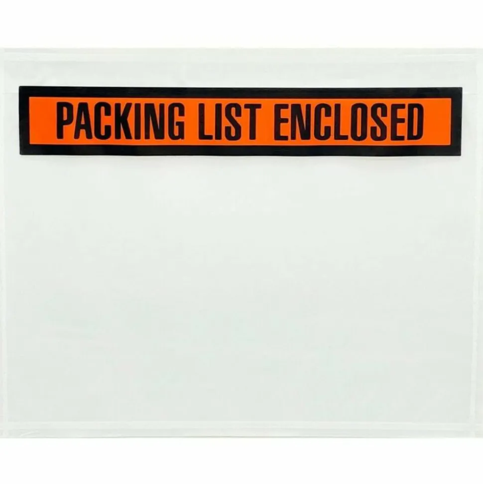 Sparco Pre-labeled Packing Slip Envelope - Packing List - 7"x 5 1/2" - 70 g/m² - Self-adhesive Seal - 41925