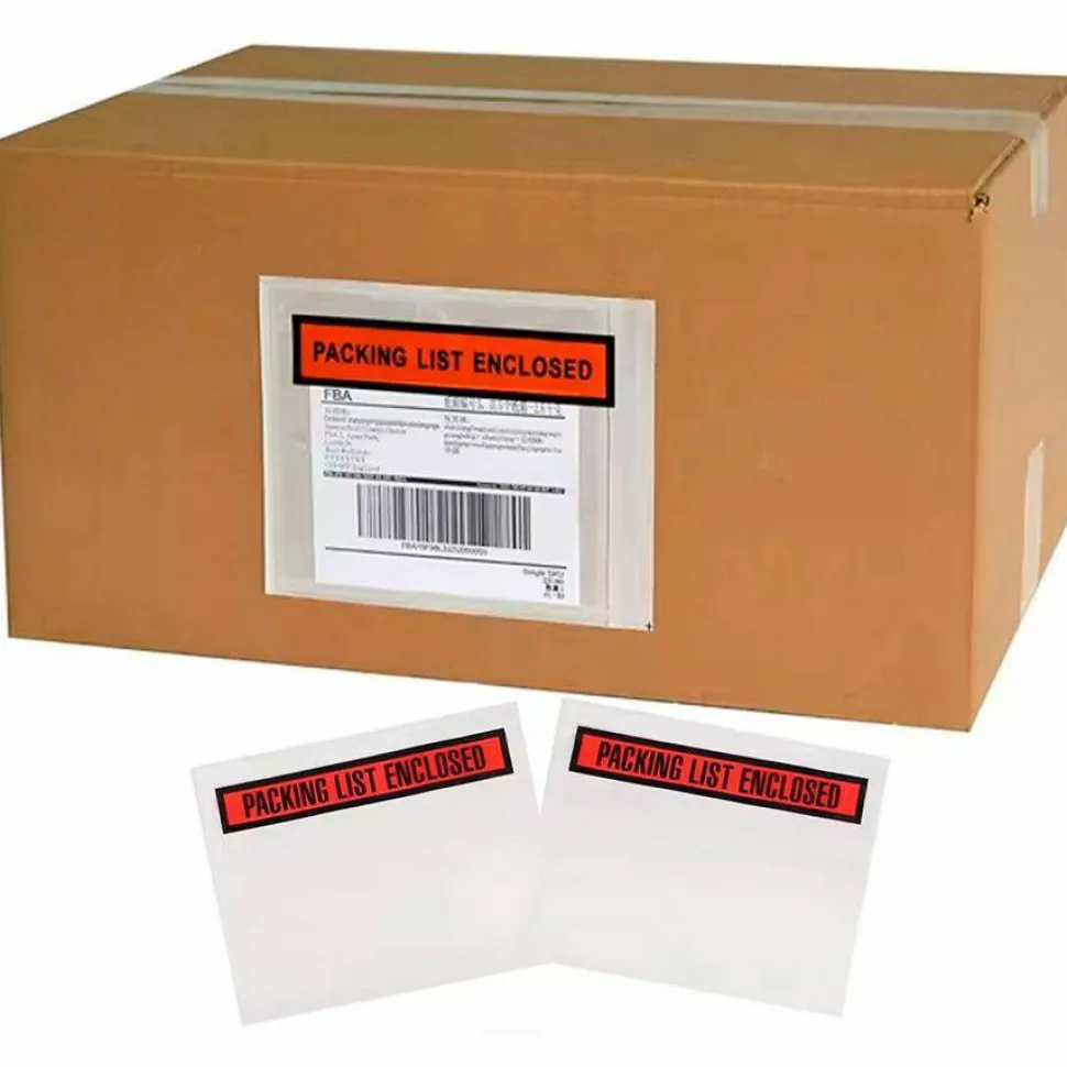 Sparco Pre-labeled Packing Slip Envelope - Packing List - 7"x 5 1/2" - 70 g/m² - Self-adhesive Seal - 41925