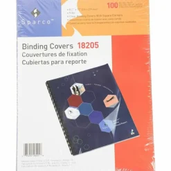 Sparco Premium Clear View Presentation Covers, 8 1/2