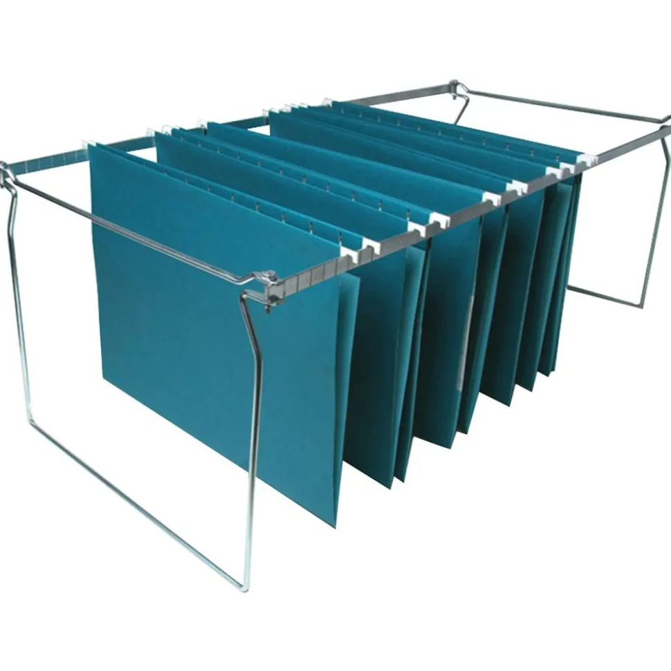 Sparco Premium File Folder Frames, Legal Size, Silver, Box Of 6