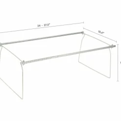 Sparco Premium File Folder Frames, Legal Size, Silver, Box Of 6