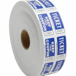 Sparco Roll Tickets - Blue - 2000/Roll
