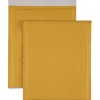 Sparco Size 2 Bubble Cushioned Mailers - Bubble - #2 - 8 1/2" Width x 12" Length - Self-sealing - Kraft - Kraft - 100 / Carton