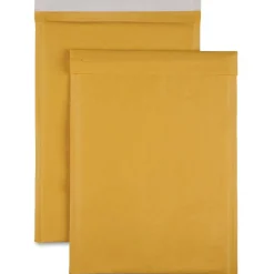 Sparco Size 5 Bubble Cushioned Mailers - Bubble - #5 - 10 1/2" Width x 16" Length - Self-sealing - Kraft - Kraft - 100 / Carton