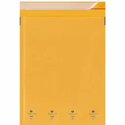 Sparco Size 5 Bubble Cushioned Mailers - Bubble - #5 - 10 1/2" Width x 16" Length - Self-sealing - Kraft - Kraft - 100 / Carton