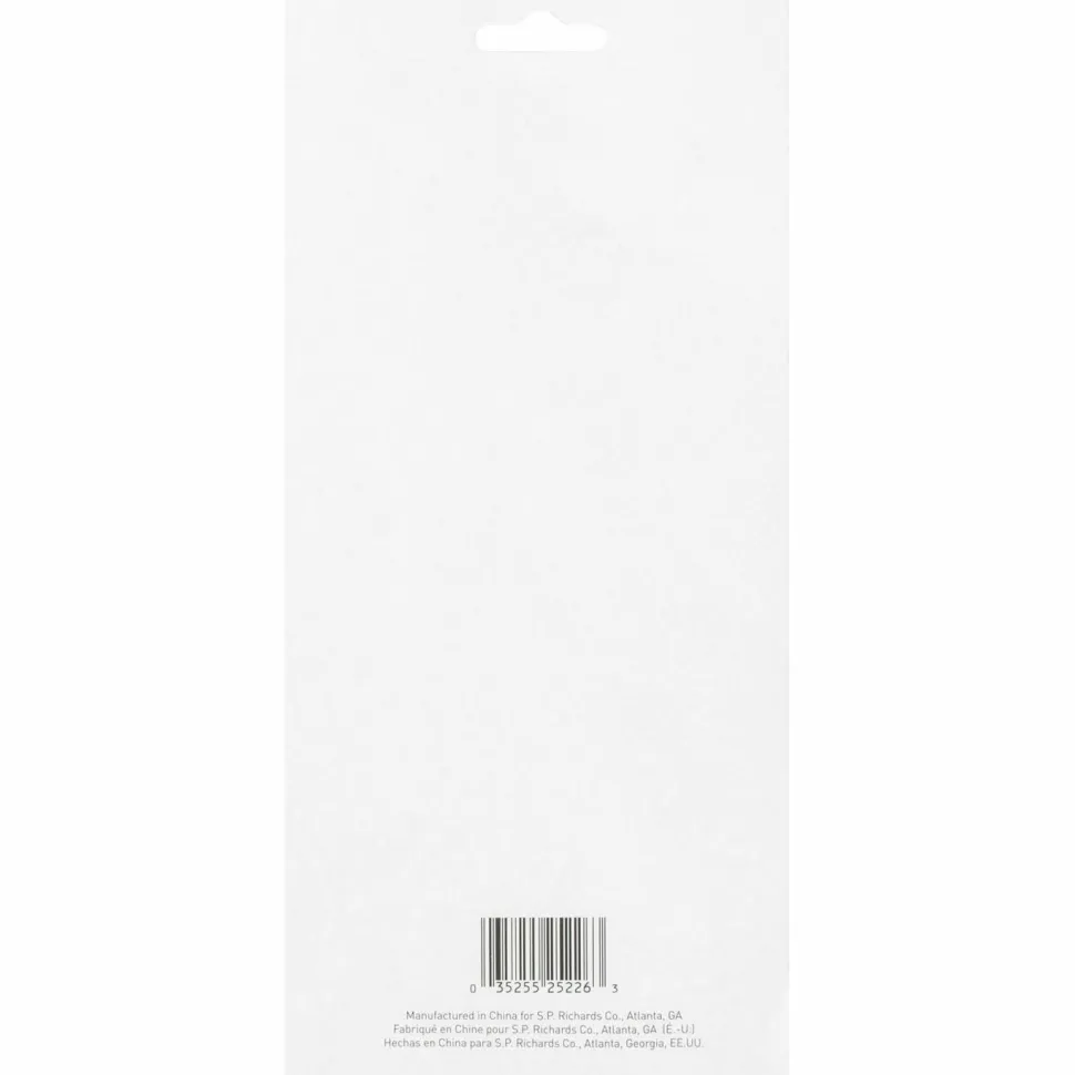 Sparco Straight Scissors w/Rubber Grip Handle