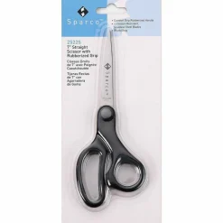 Sparco Straight Scissors w/Rubber Grip Handle