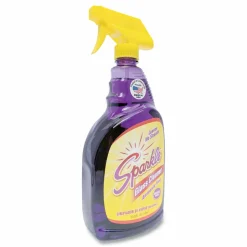 Sparkle Glass Cleaner, 33.8oz Spray Bottle