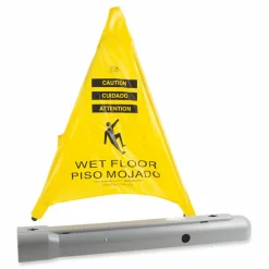 Spill Magic Pop Up Safety Cone, 3 x 2.5 x 30, Yellow