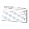 Spiral Ruled Index Cards, 3" x 5", White, Pack Of 50