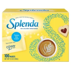 Splenda No Calorie Sweetener Packets - Packet - 0 lb (0 oz) - Artificial Sweetener - 1200/Carton