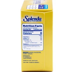 Splenda No Calorie Sweetener Packets - Packet - 0 lb (0 oz) - Artificial Sweetener - 1200/Carton