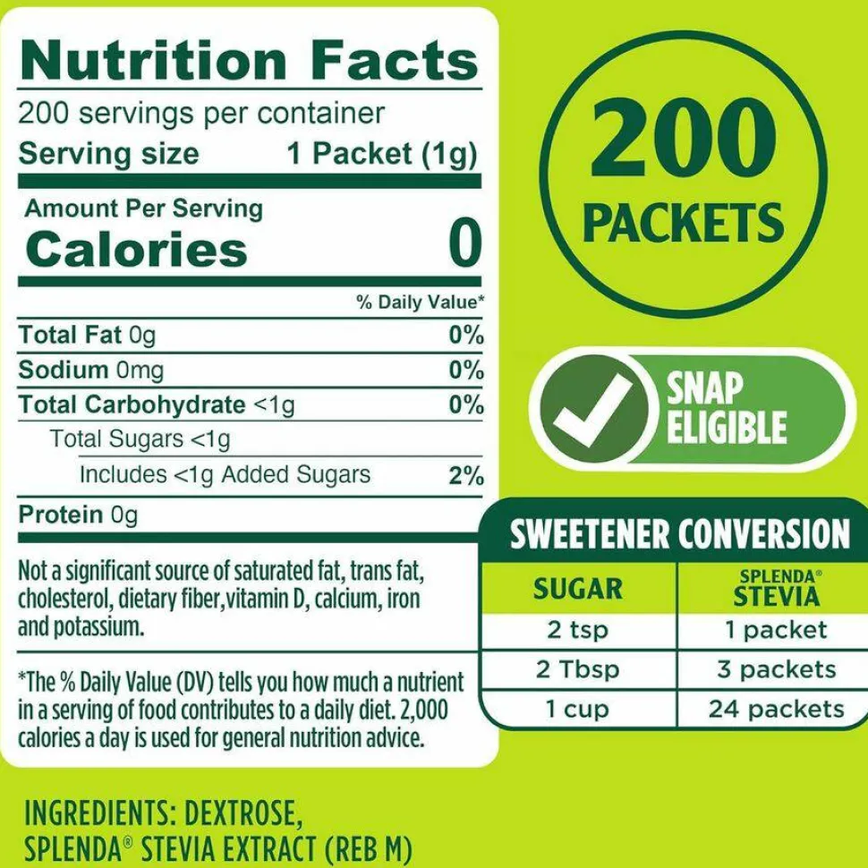 Splenda Single-serve Sweetener Packets