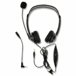 Spracht ZuM ZuM350B Binaural Over The Head Headset, Black