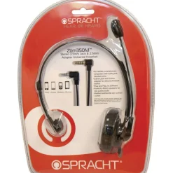 Spracht ZuM ZuM350M Monaural Over The Head Headset, Black