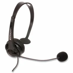 Spracht ZuM ZuM350M Monaural Over The Head Headset, Black
