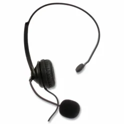 Spracht ZuM ZuM350M Monaural Over The Head Headset, Black