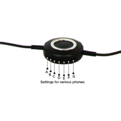 Spracht ZuM ZuMRJ9M Monaural Over The Head Headset, Black