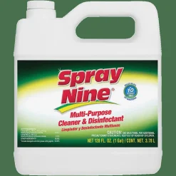 Spray Nine Heavy-Duty Cleaner And Degreaser Disinfectant Liquid, 128 Oz Bottle