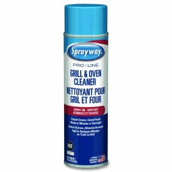 Sprayway PRO LINE Grill and Oven Cleaner, 18 oz Aerosol Spray, 12/Carton
