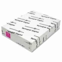 Springhill Digital Index Card Stock, White, Letter (8.5