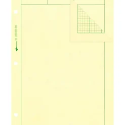 Staedtler Engineering Computation Pad, 5 x 5 Grid, 100 Sheets