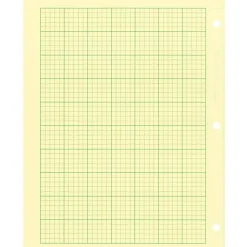 Staedtler Engineering Computation Pad, 5 x 5 Grid, 100 Sheets