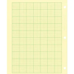 Staedtler Engineering Computation Pad, 5 x 5 Grid, 100 Sheets