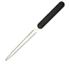 Stainless Steel Letter Opener, Black/Silver